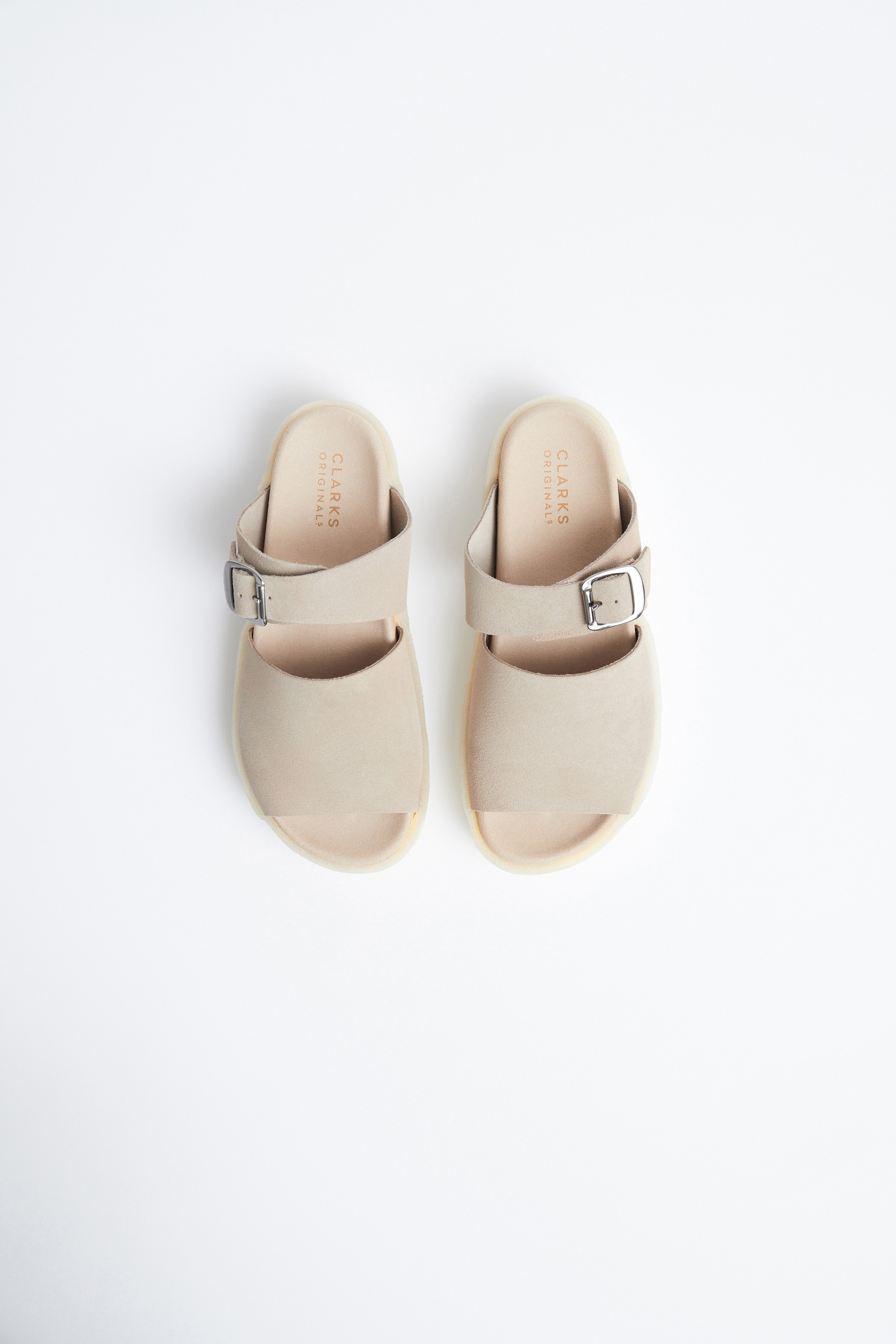 Clarks on sale suede sandals